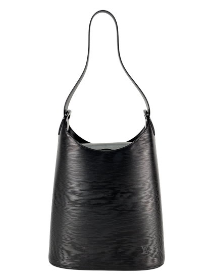 LOUIS VUITTON - Black Epi Verseau Leather Bag