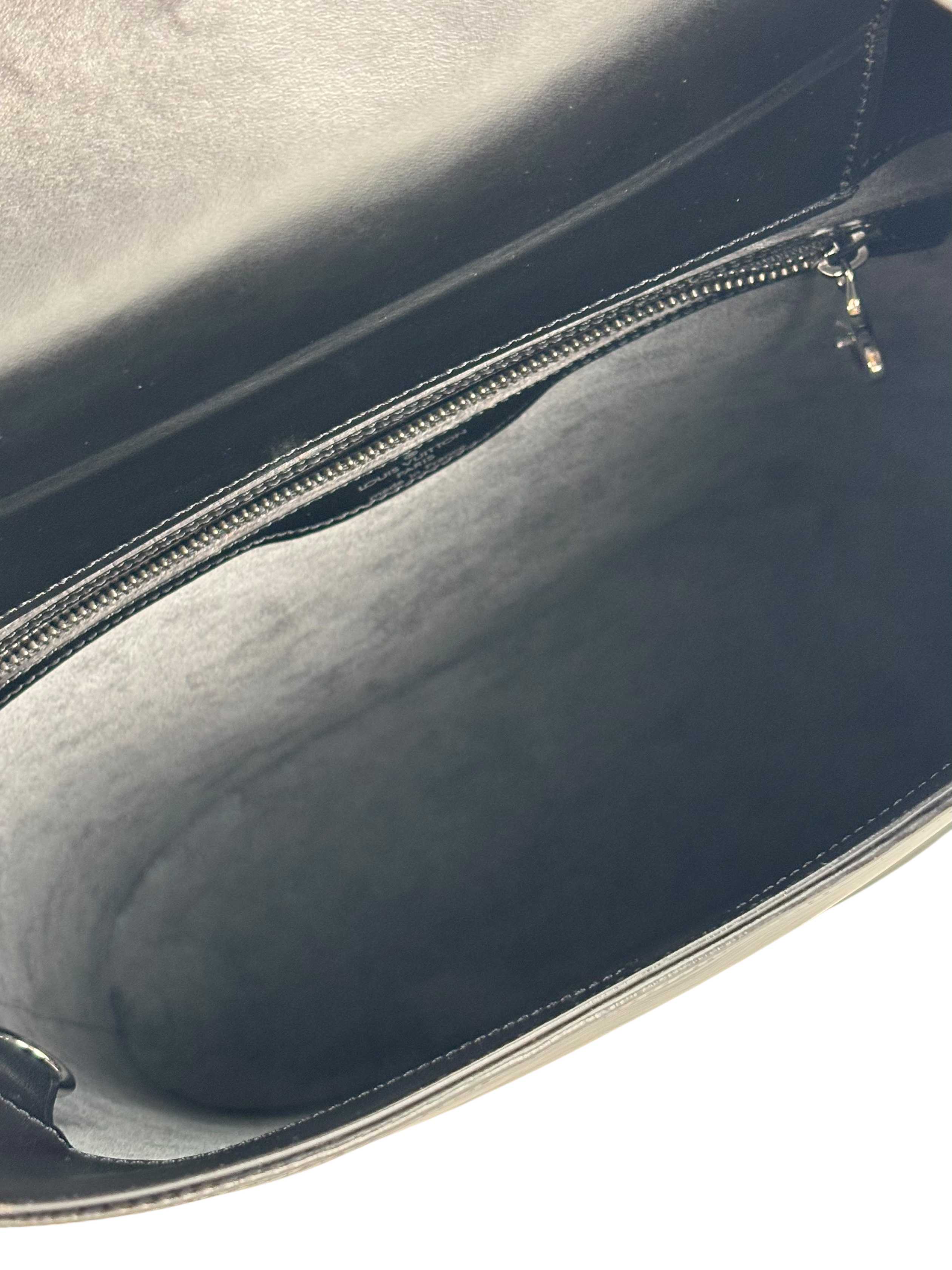 LOUIS VUITTON - Black Epi Verseau Leather Bag