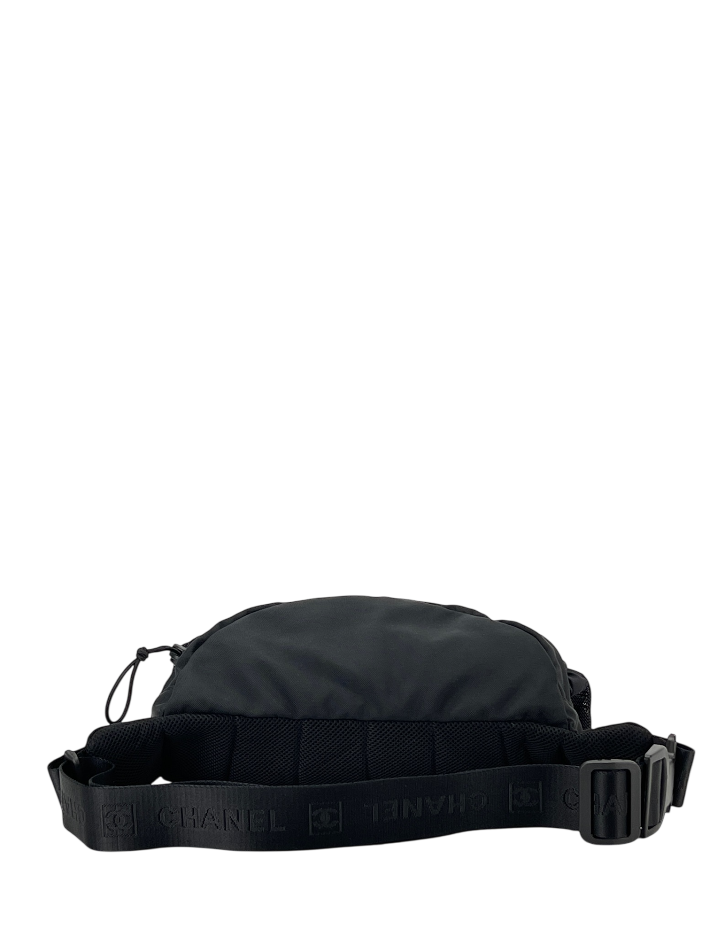 CHANEL - Sport CC Logo Black Waist Crossbody Shoulder Bag