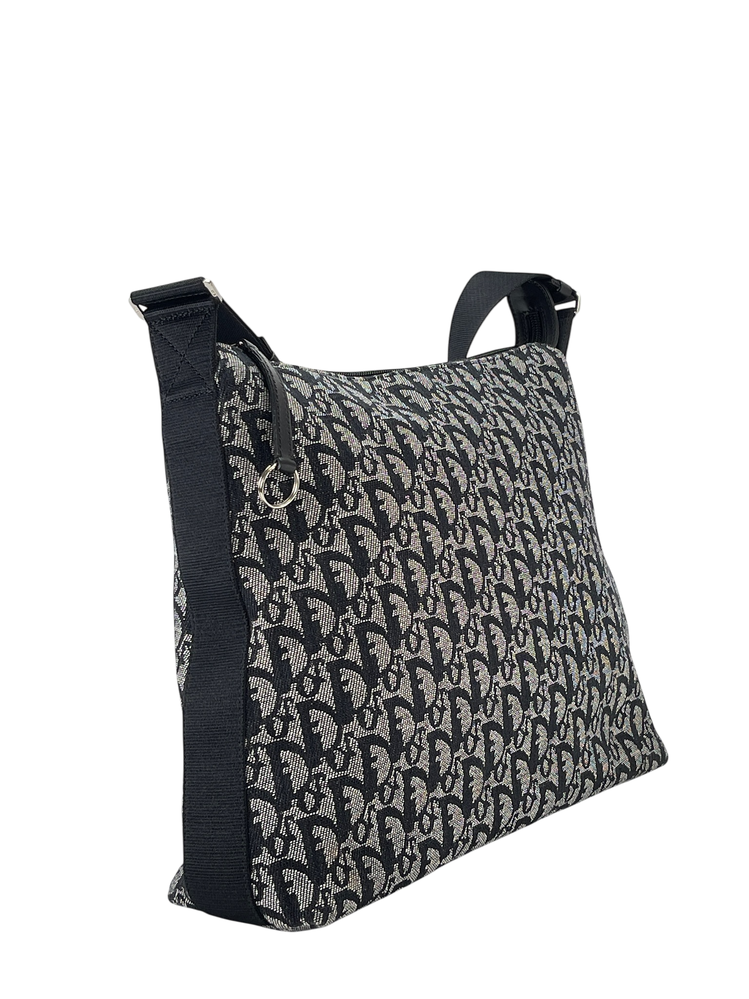 CHRISTIAN DIOR - Navy Diorissimo Pochette Shoulder Bag