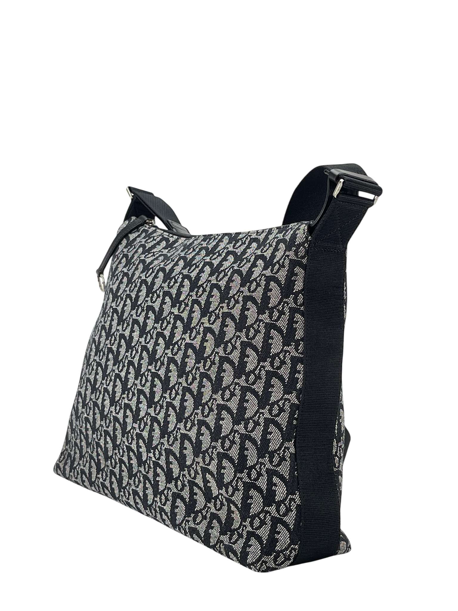 CHRISTIAN DIOR - Navy Diorissimo Pochette Shoulder Bag