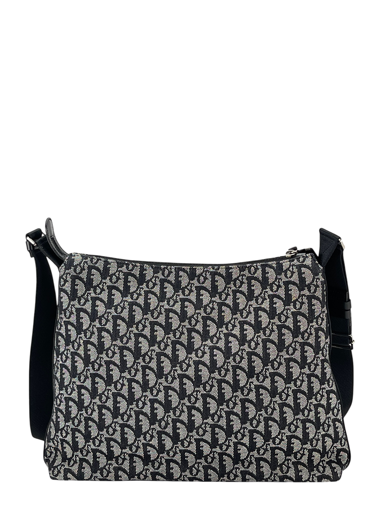 CHRISTIAN DIOR - Navy Diorissimo Pochette Shoulder Bag