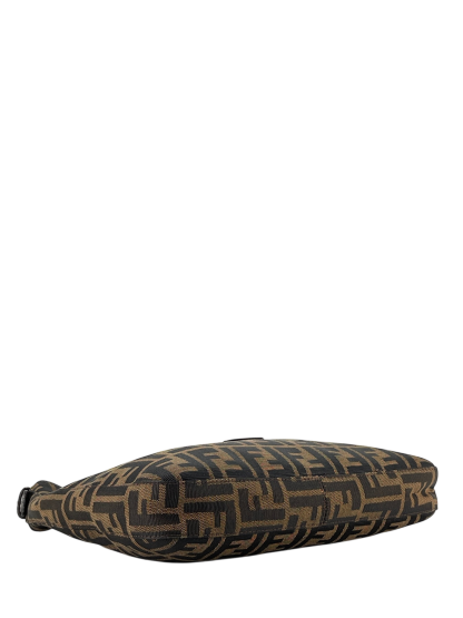 FENDI - Beige Zucca Mamma Handbag Gold Hardware