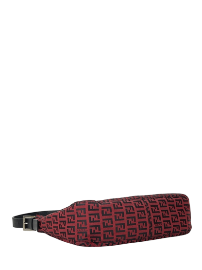 FENDI - Red Zucca Mamma Bucket Handbag 