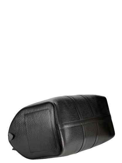 LOUIS VUITTON - Keepall 45 Boston Epi Canvas Black Handbag