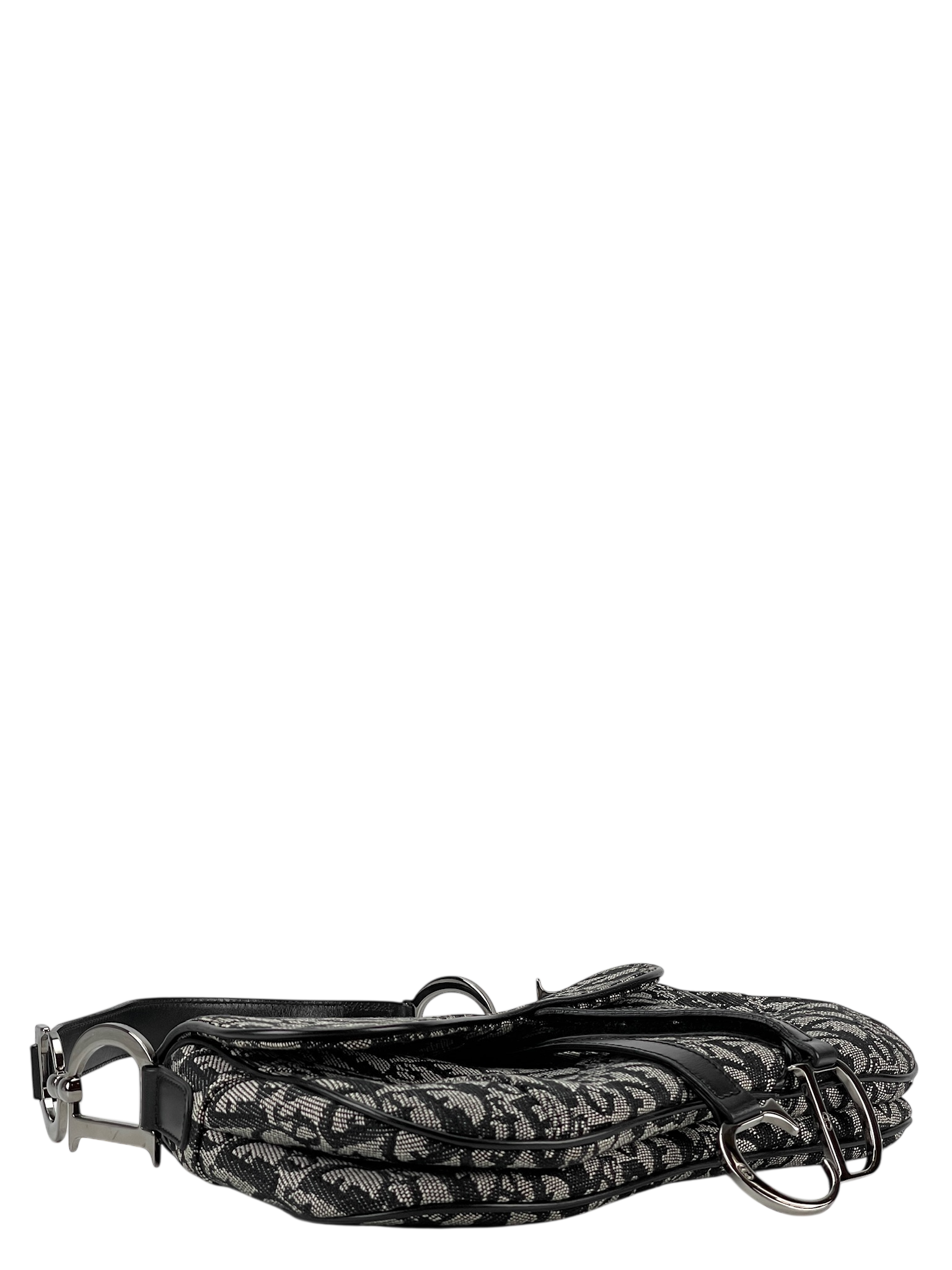 CHRISTIAN DIOR - Navy Saddle Handbag