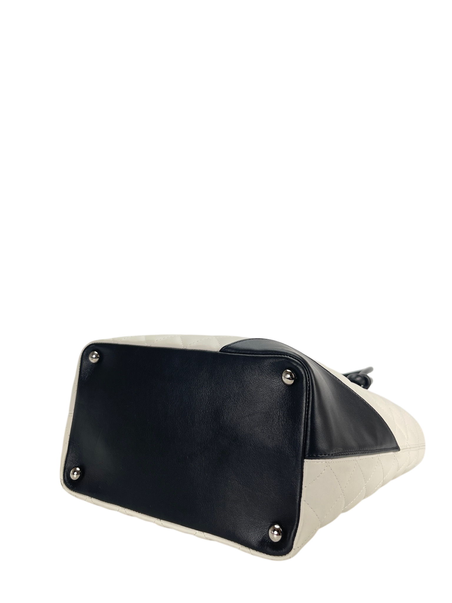 CHANEL - Cambon Tote Bag White Calfskin