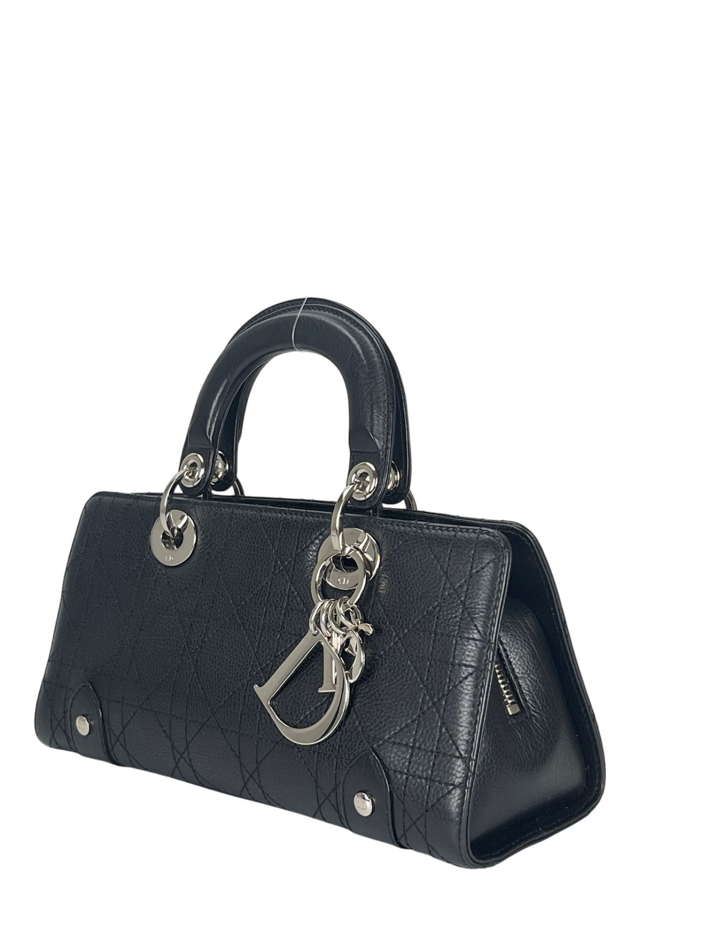 CHRISTIAN DIOR - Lady Dior East West Bag in Black