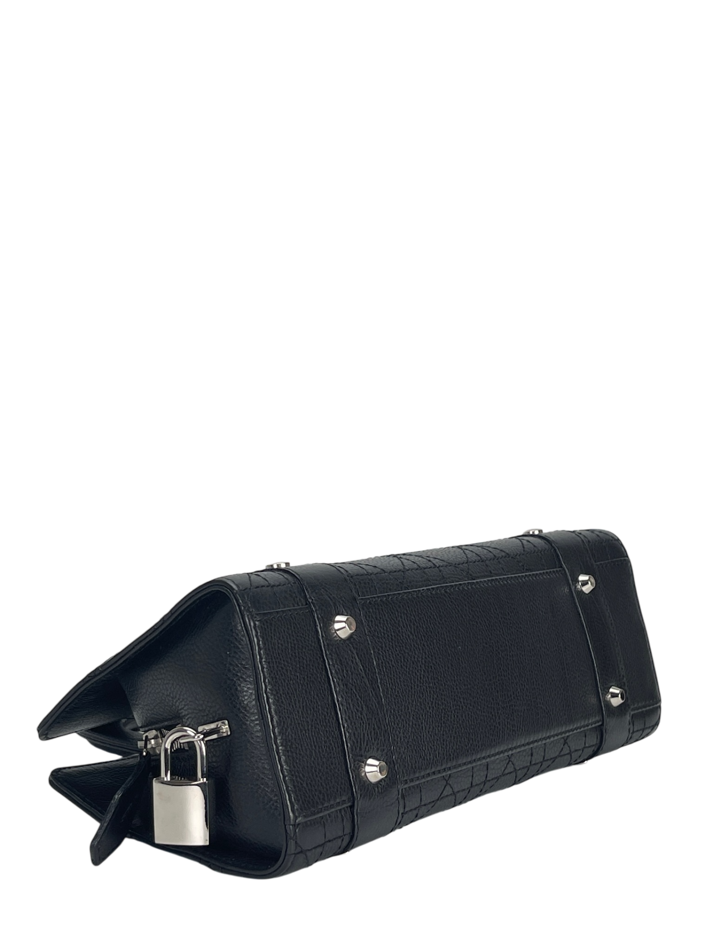 CHRISTIAN DIOR - Lady Dior East West Bag in Black