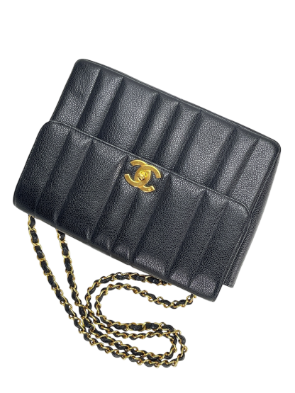 CHANEL - Caviar Mademoiselle Chain Shoulder Bag