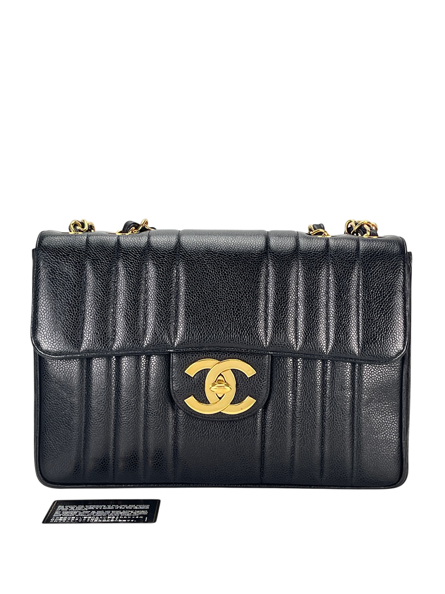 CHANEL - Caviar Mademoiselle Chain Shoulder Bag