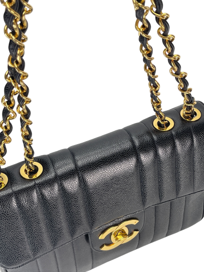CHANEL - Caviar Mademoiselle Chain Shoulder Bag