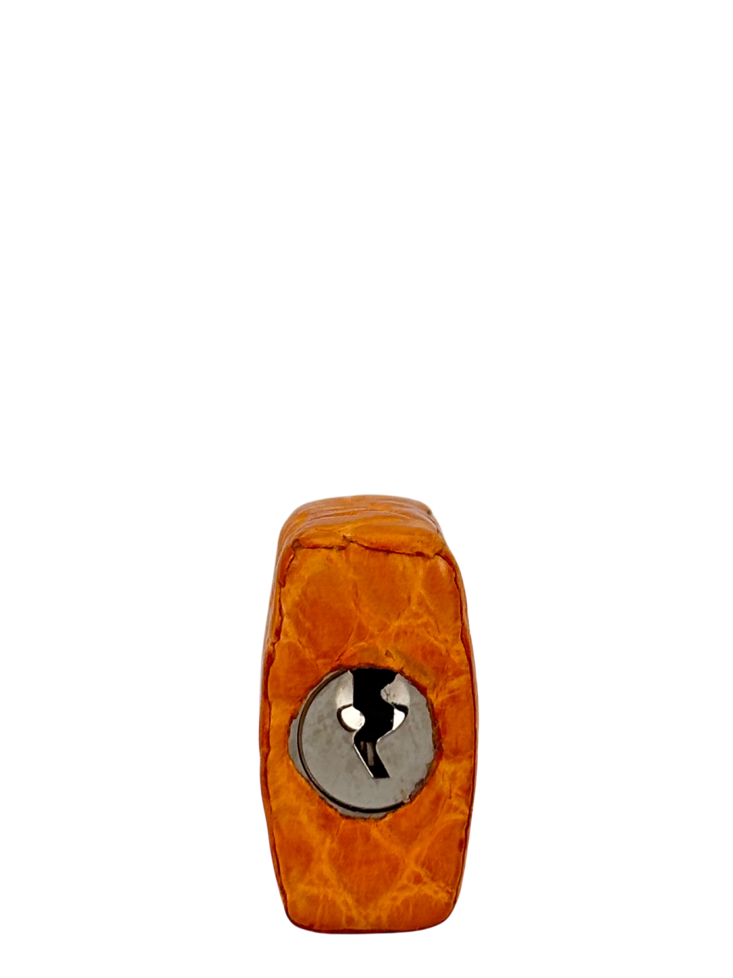 HERMES - Picotin Lock 18 PM Alligator Matte Apricot Silver Hardware