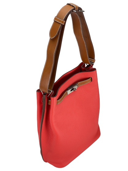 HERMES - So Kelly Shoulder Bag T5 Togo Palladium Hardware