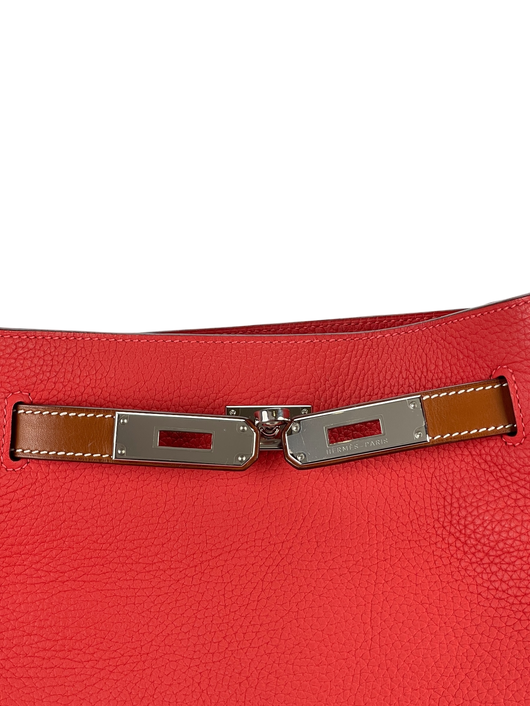 HERMES - So Kelly Shoulder Bag T5 Togo Palladium Hardware