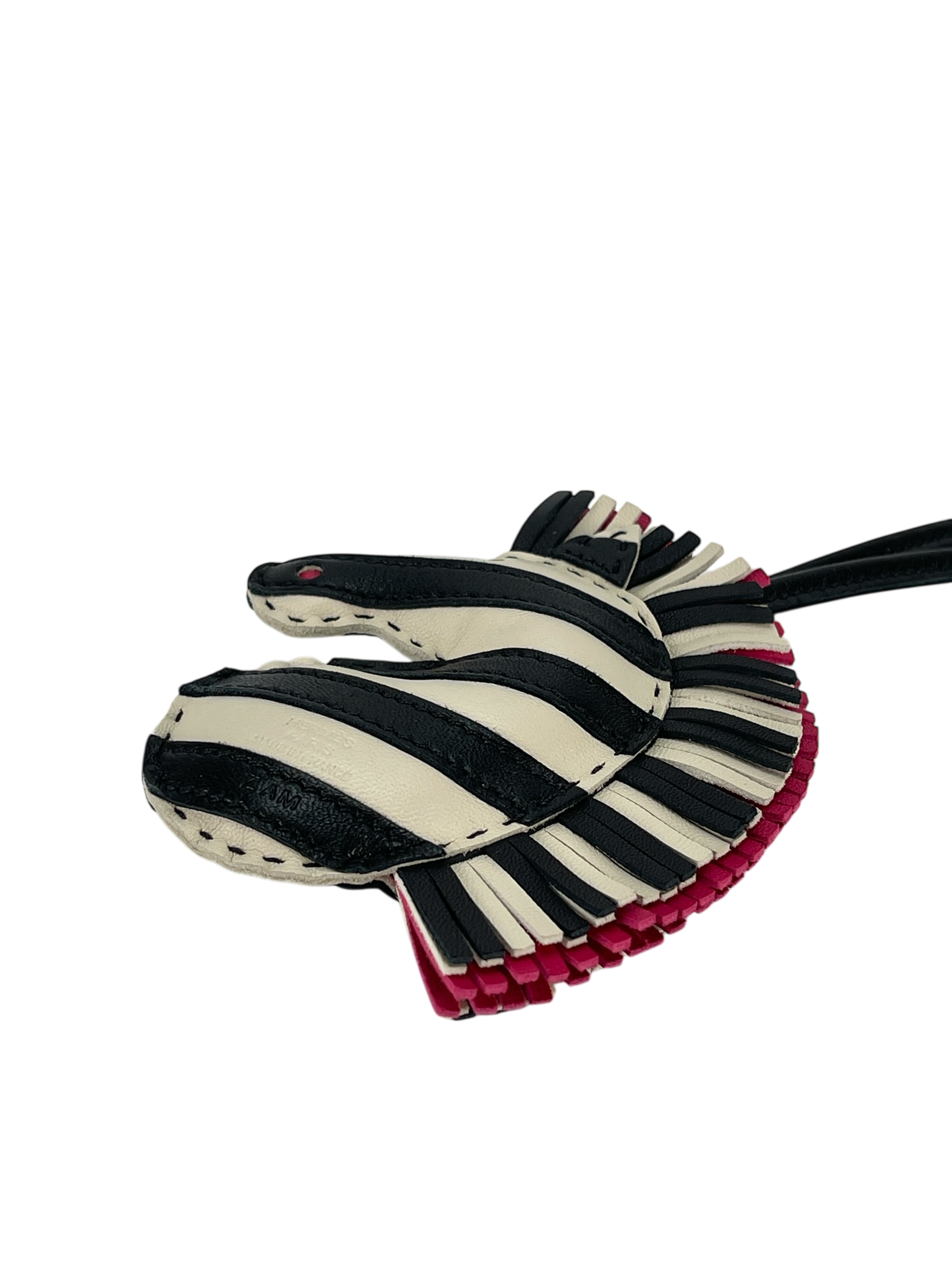 HERMES - GG Savannah Zebra Bag Charm