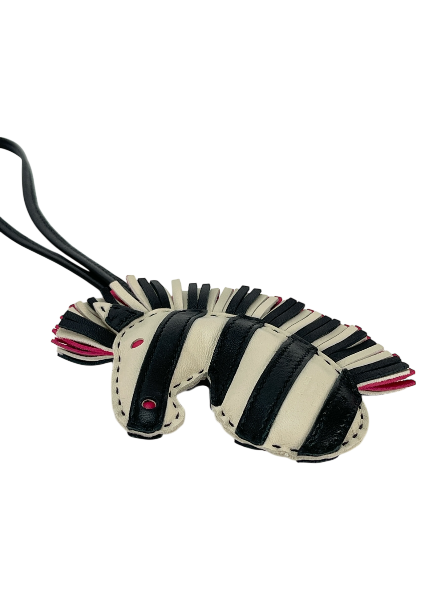 HERMES - GG Savannah Zebra Bag Charm