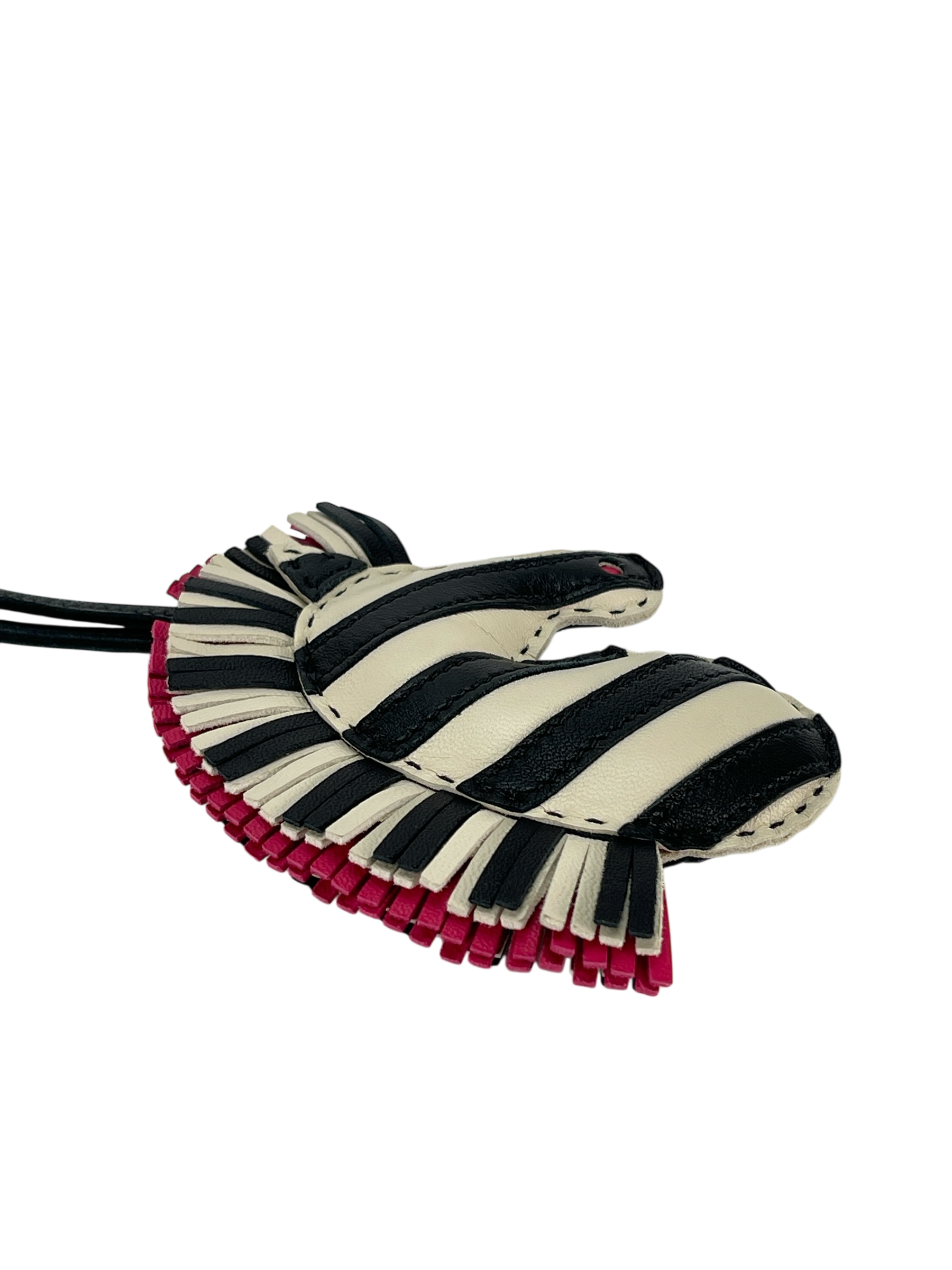 HERMES - GG Savannah Zebra Bag Charm