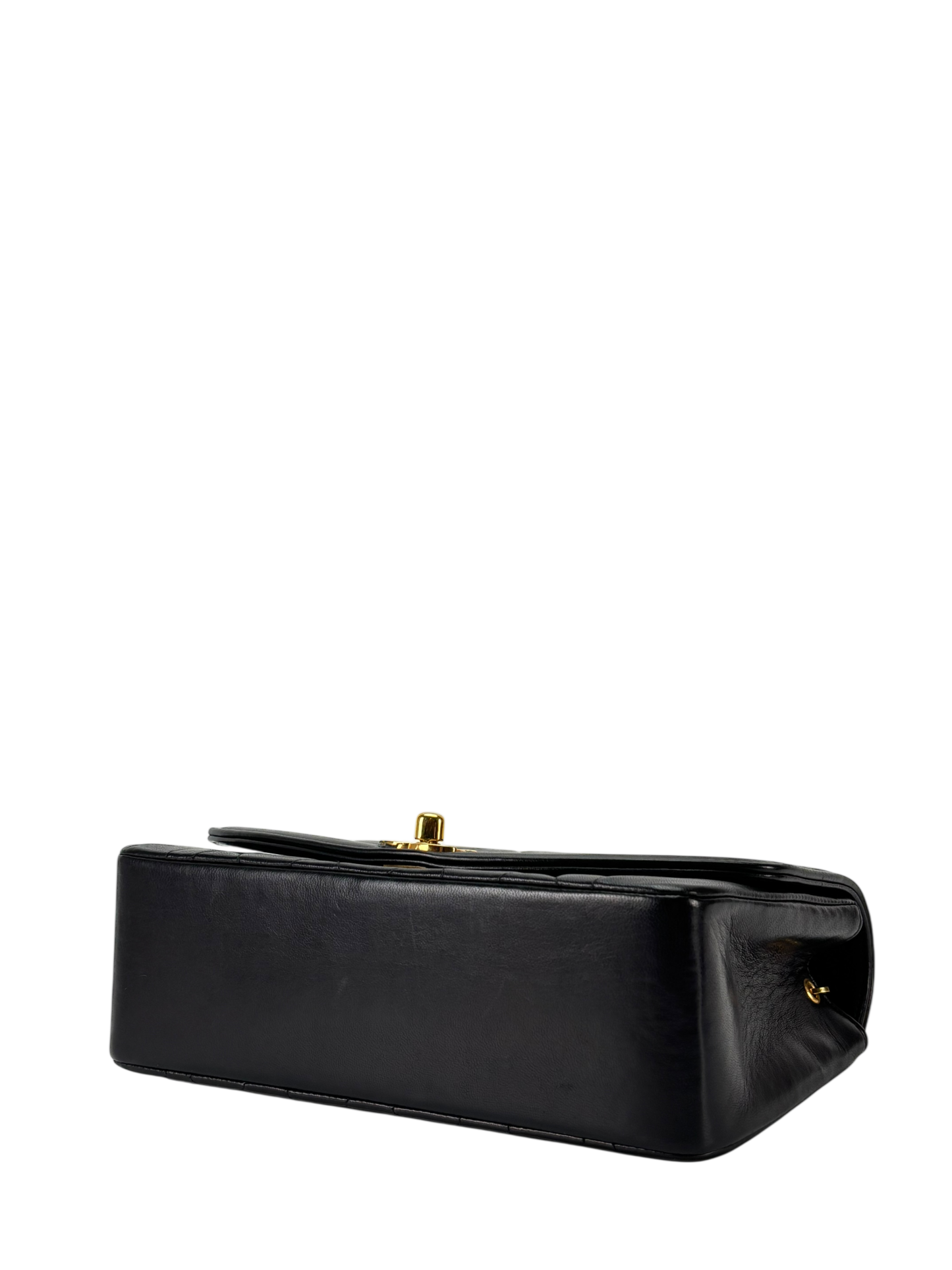 CHANEL - Black Lambskin Small Diana Shoulder Bag