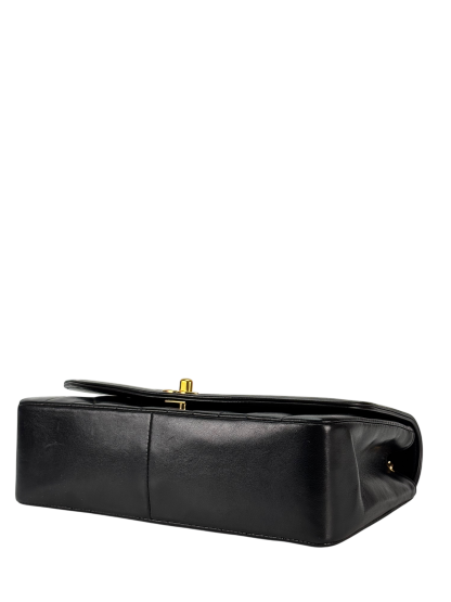 CHANEL - Black Lambskin Medium Diana Shoulder Bag