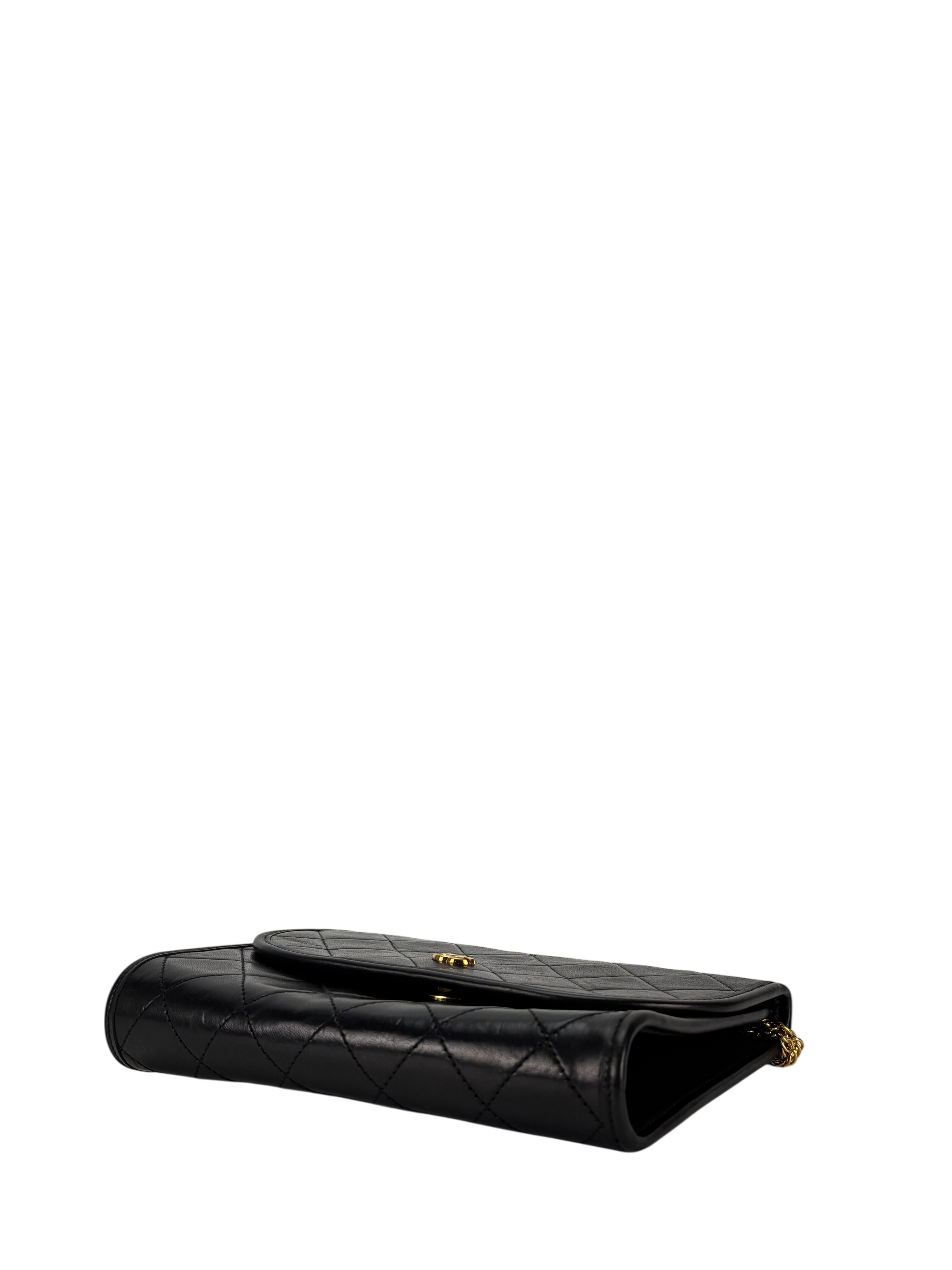 CHANEL - Mini Coco Mark Matrasse Lambskin Chain Shoulder Bag