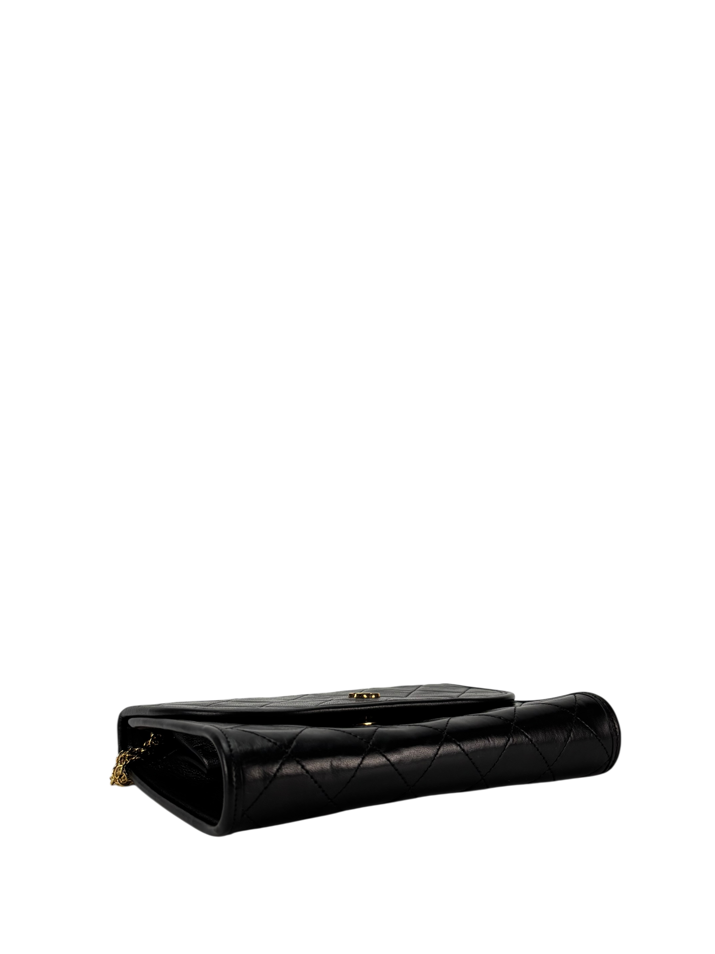 CHANEL - Mini Coco Mark Matrasse Lambskin Chain Shoulder Bag