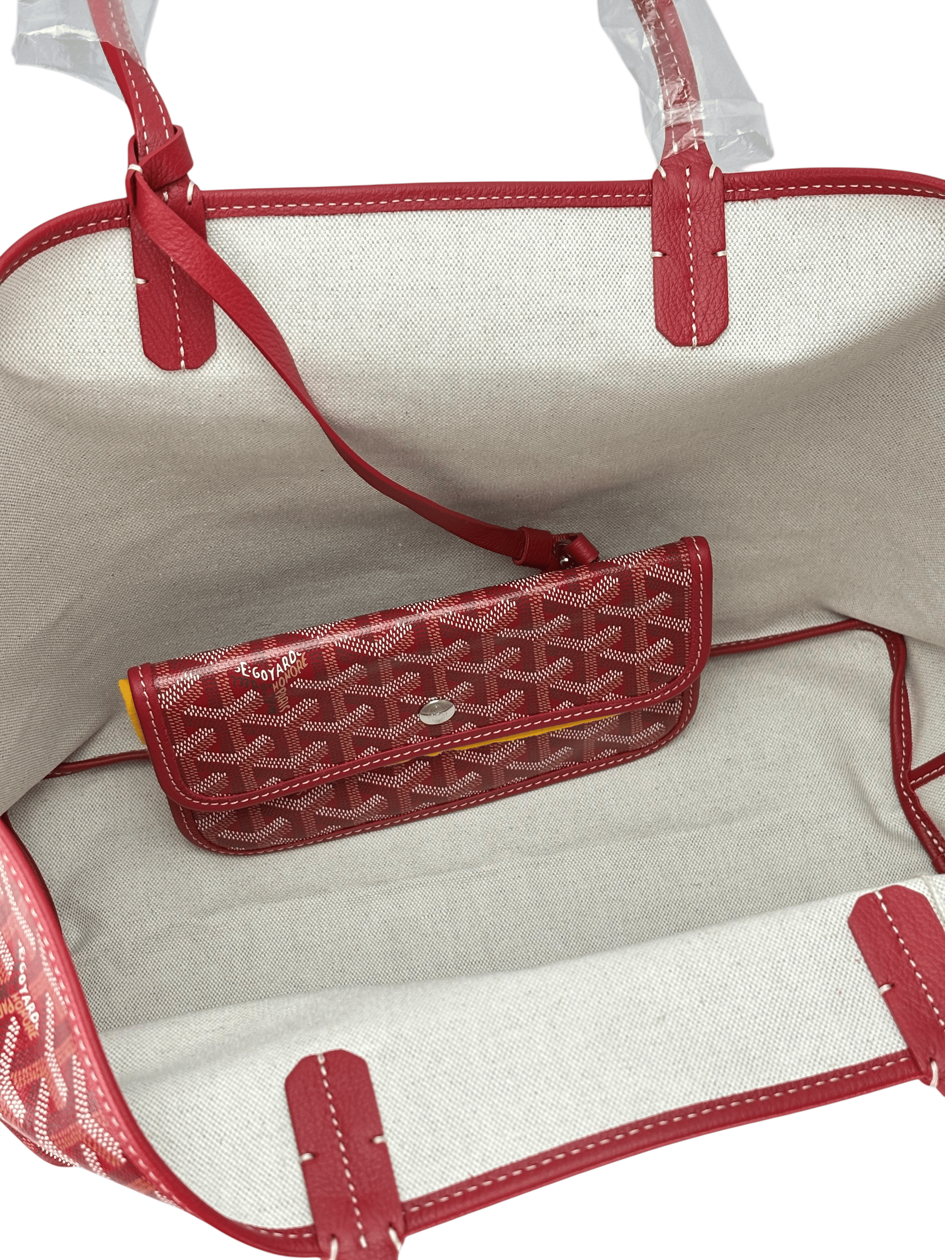 GOYARD - Saint Louis PM Tote Bag Red