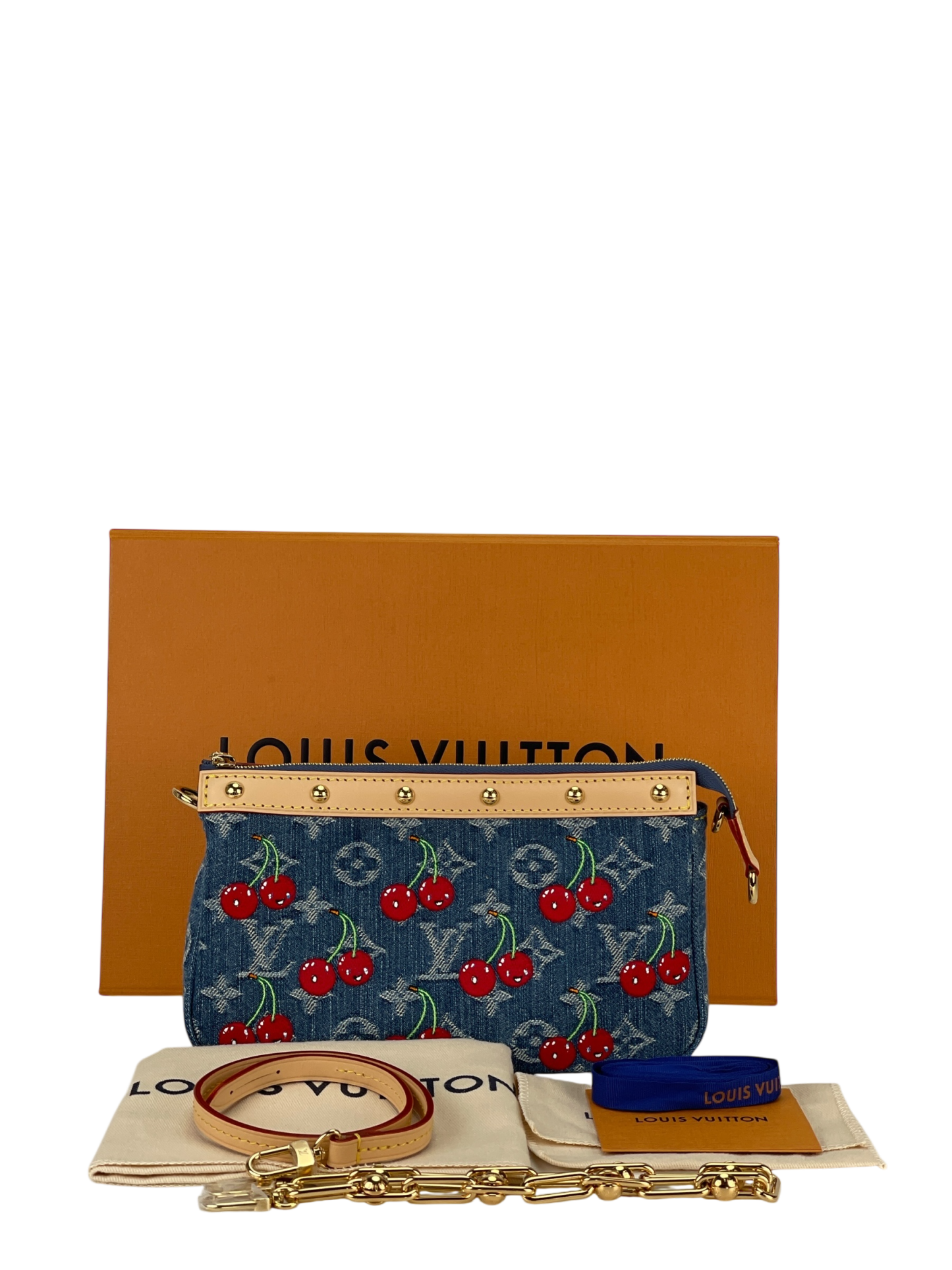 LOUIS VUITTON - LV x TM Monogram Denim Pochette Accessoires