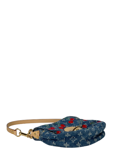 LOUIS VUITTON - LV x TM Monogram Cherry Denim Sunset Bag