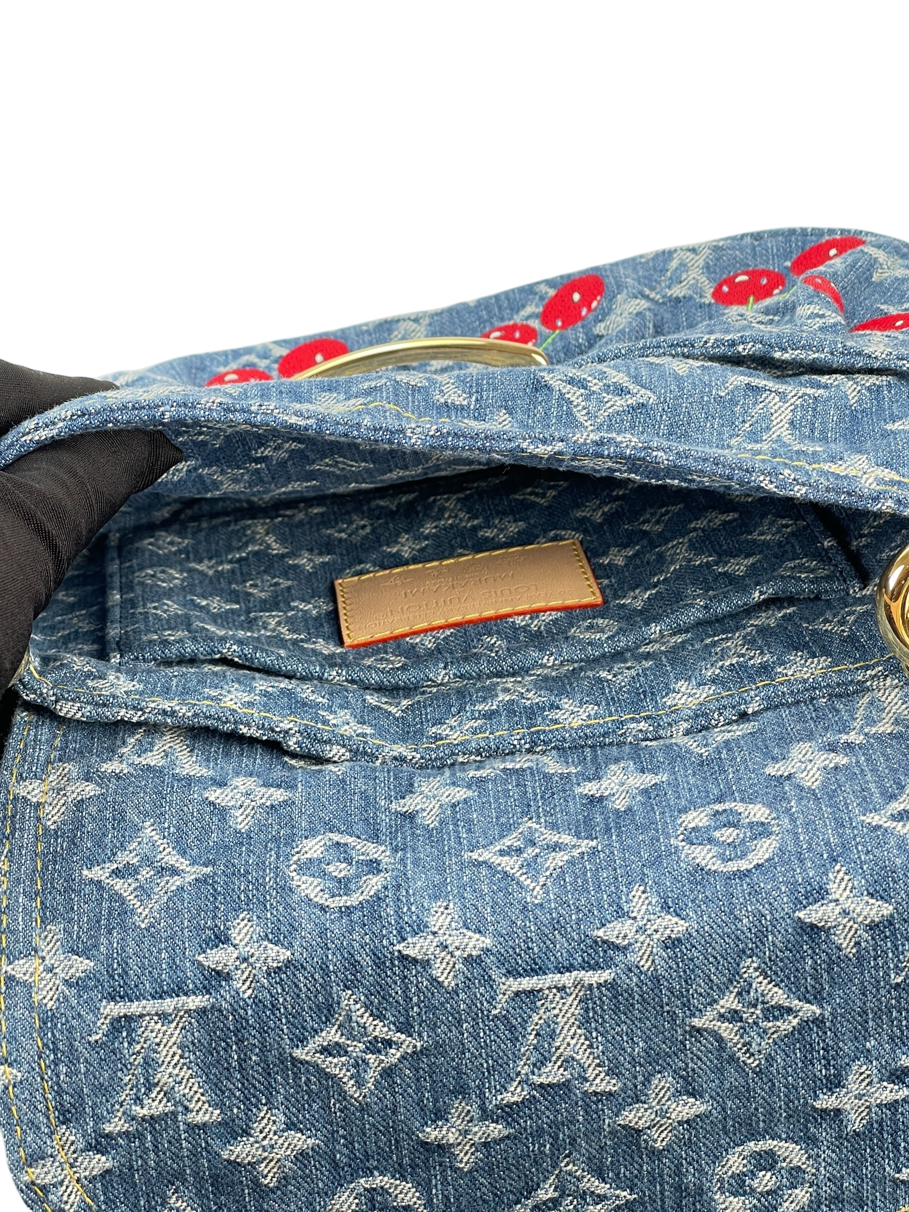 LOUIS VUITTON - LV x TM Monogram Cherry Denim Sunset Bag