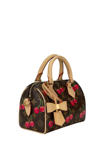 LOUIS VUITTON - Monogram Cherry Canvas​ LV × TM Speedy Bandouliere 20 