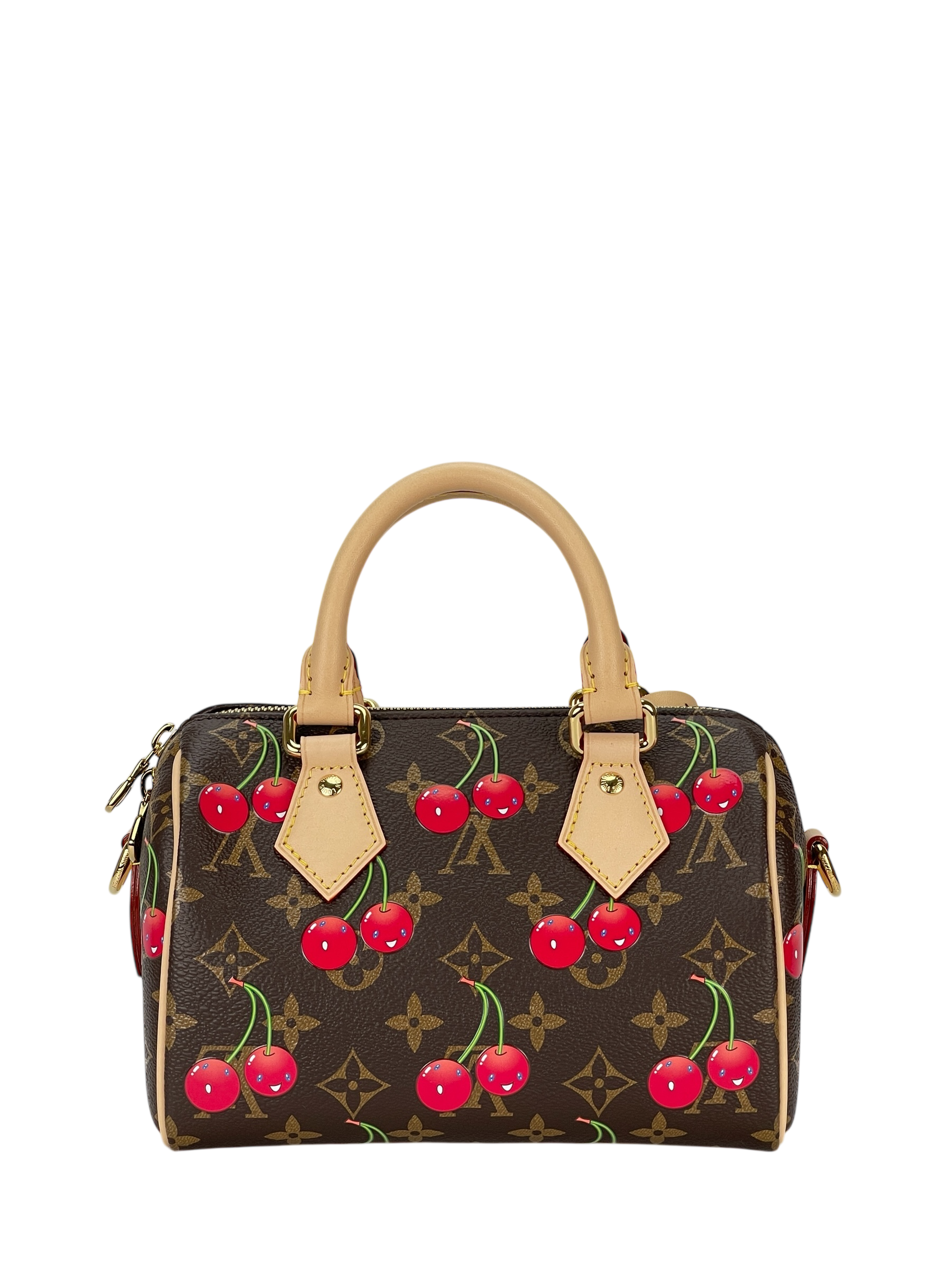 LOUIS VUITTON - Monogram Cherry Canvas​ LV × TM Speedy Bandouliere 20 