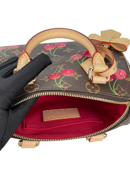 LOUIS VUITTON - Monogram Cherry Canvas​ LV × TM Speedy Bandouliere 20 
