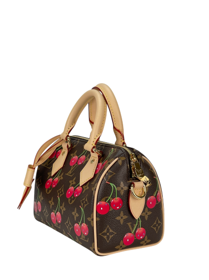 LOUIS VUITTON - Monogram Cherry Canvas​ LV × TM Speedy Bandouliere 20 