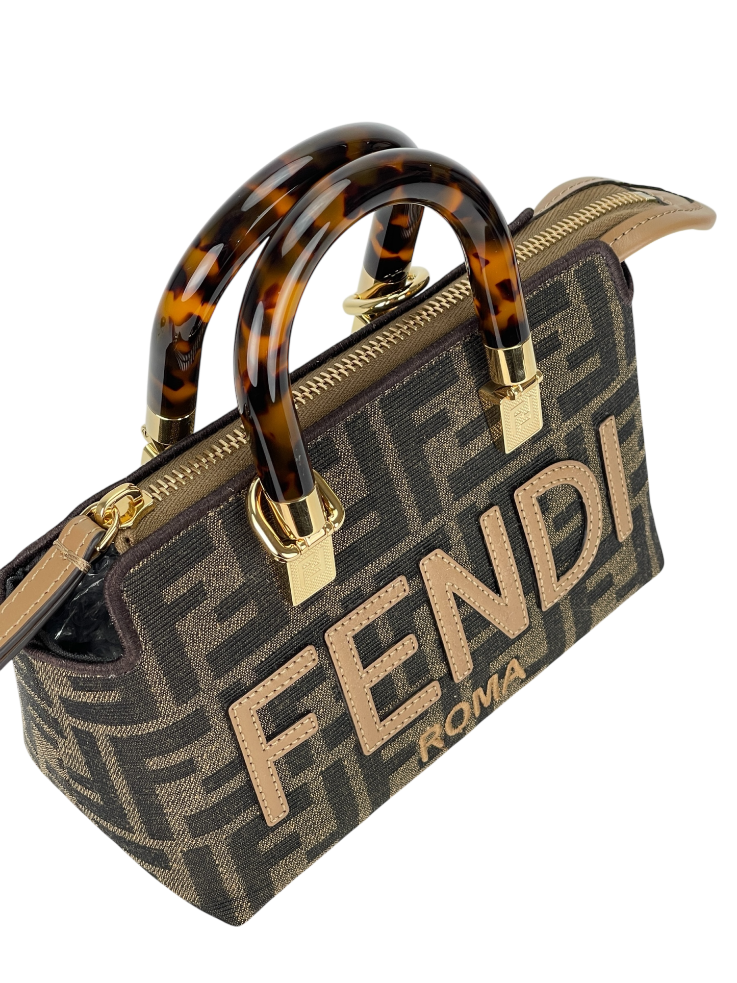 FENDI - Zucca Brown By the way 2way Boston Bag Mini 