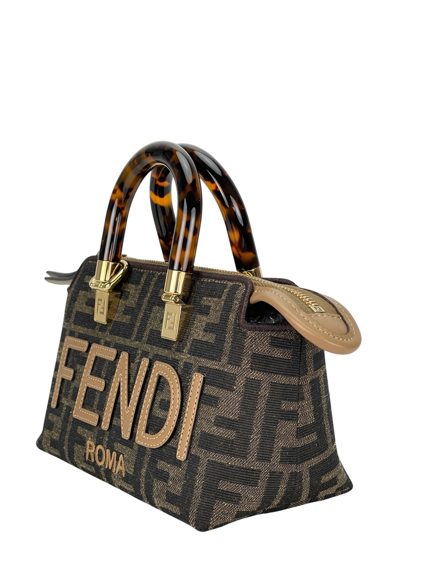 FENDI - Zucca Brown By the way 2way Boston Bag Mini 