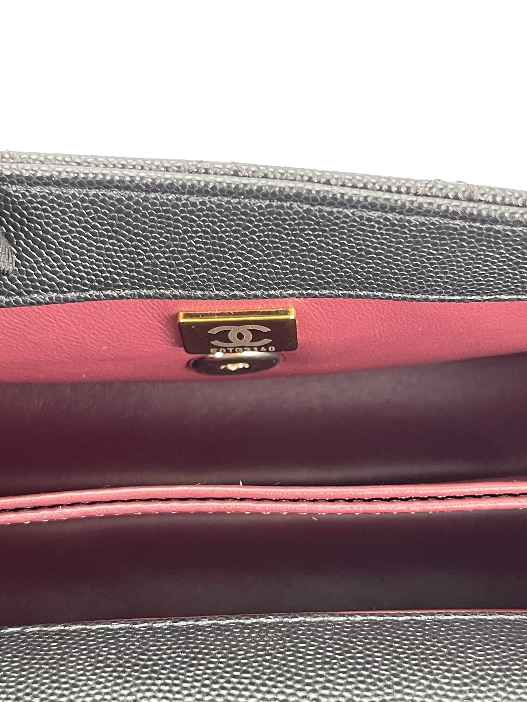 CHANEL - Coco Handle 24 XS Black Caviar 2Way Gold Hardware
