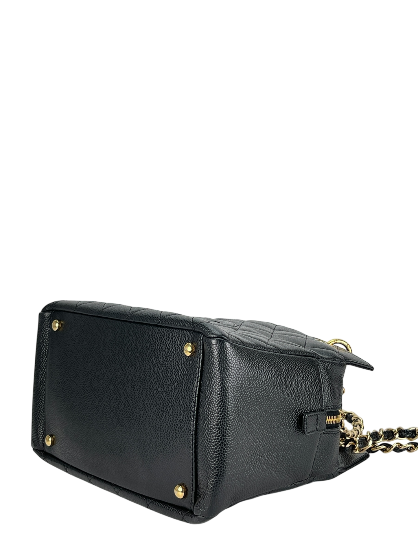CHANEL - Black Caviar Petite  PST Tote Bag