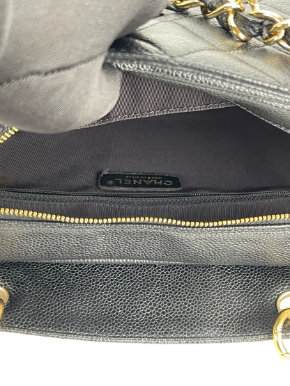 CHANEL - Black Caviar Petite  PST Tote Bag