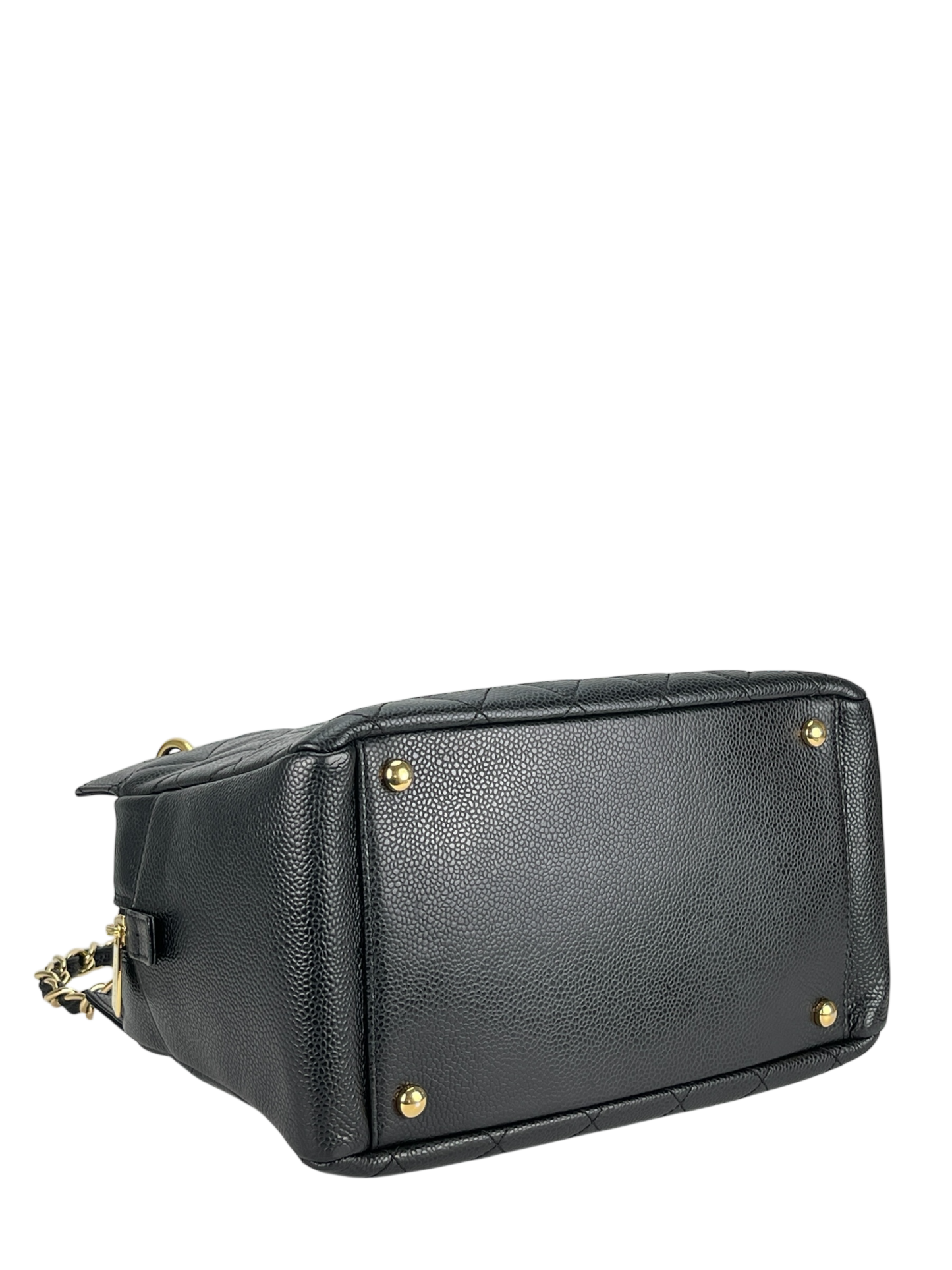 CHANEL - Black Caviar Petite  PST Tote Bag