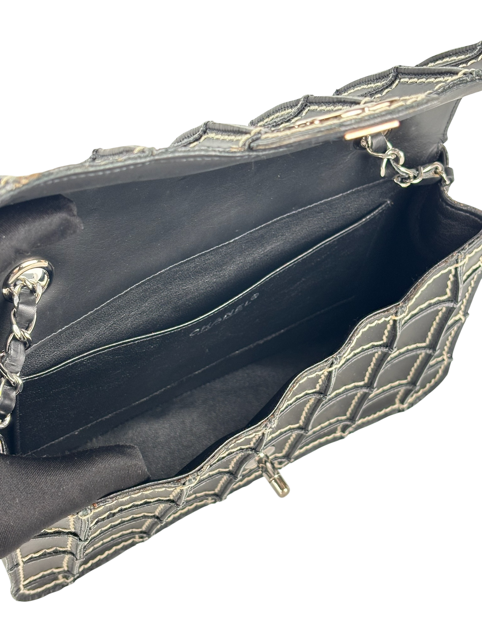 CHANEL - Black Calfskin 