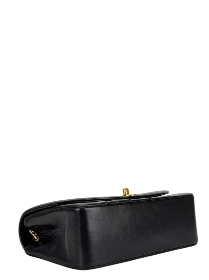 CHANEL - Black Lambskin Small Diana Shoulder Bag