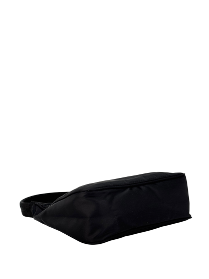 PRADA - Black Nylon Hobo Bag