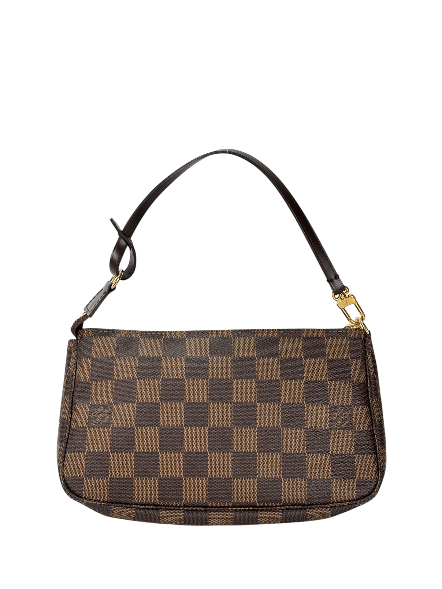 LOUIS VUITTON - Damier Pochette Accessory Pouch Hand Bag Ebene