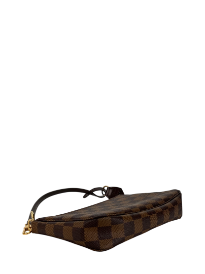 LOUIS VUITTON - Damier Pochette Accessory Pouch Hand Bag Ebene