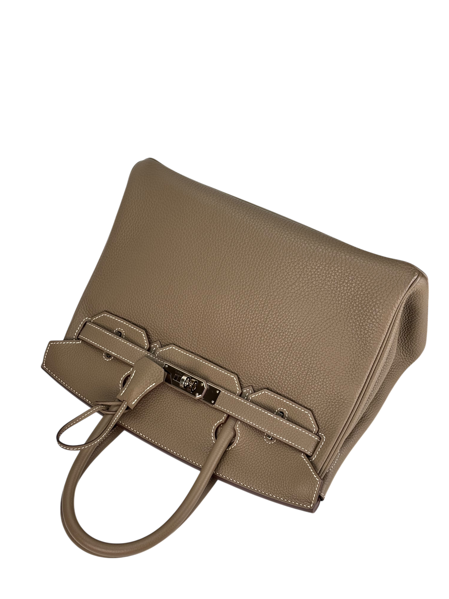 HERMES - Birkin 30 Etoupe Togo Palladium Hardware 