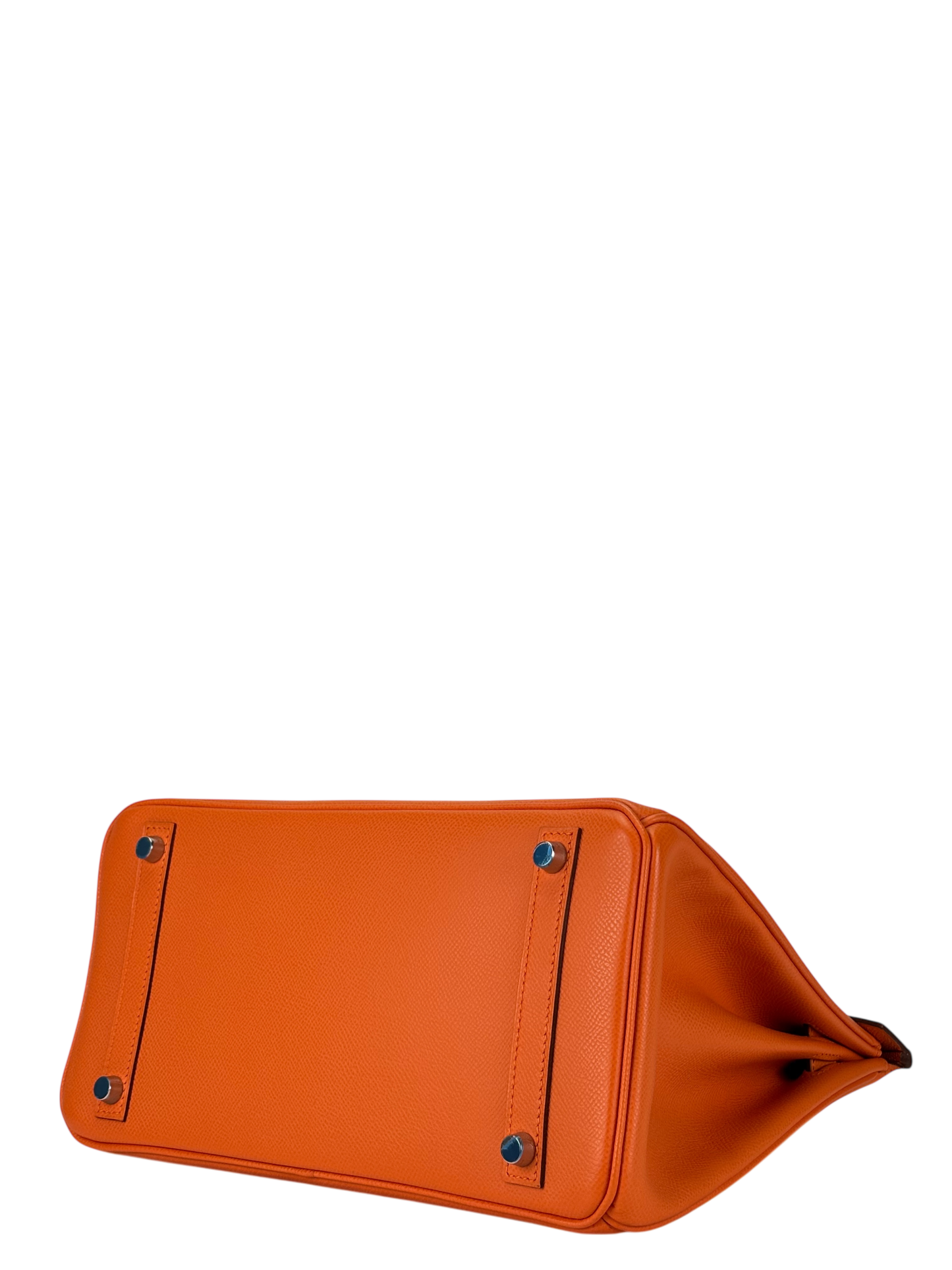 HERMES - Birkin 30 Orange Epsom Palladium Hardware