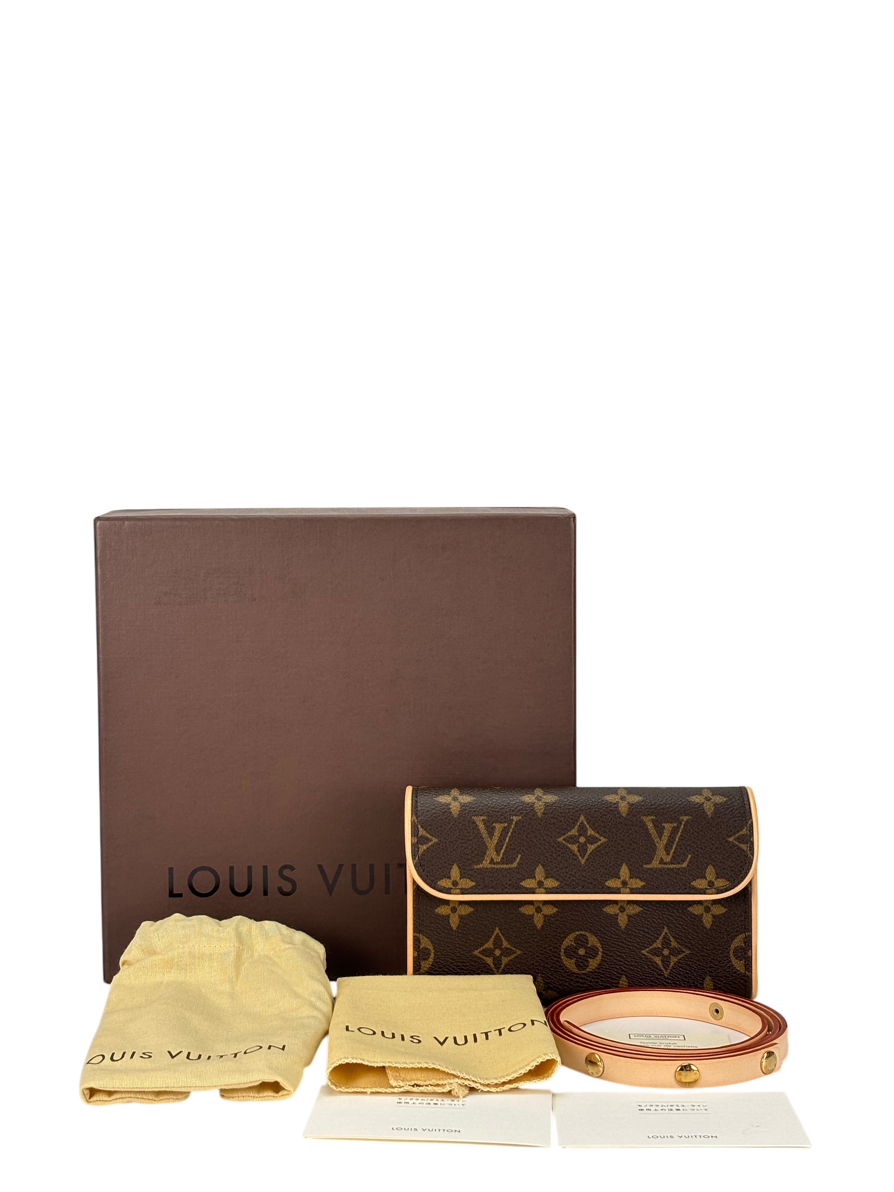 LOUIS VUITTON - Monogram Pochette Florentine Belt Bag