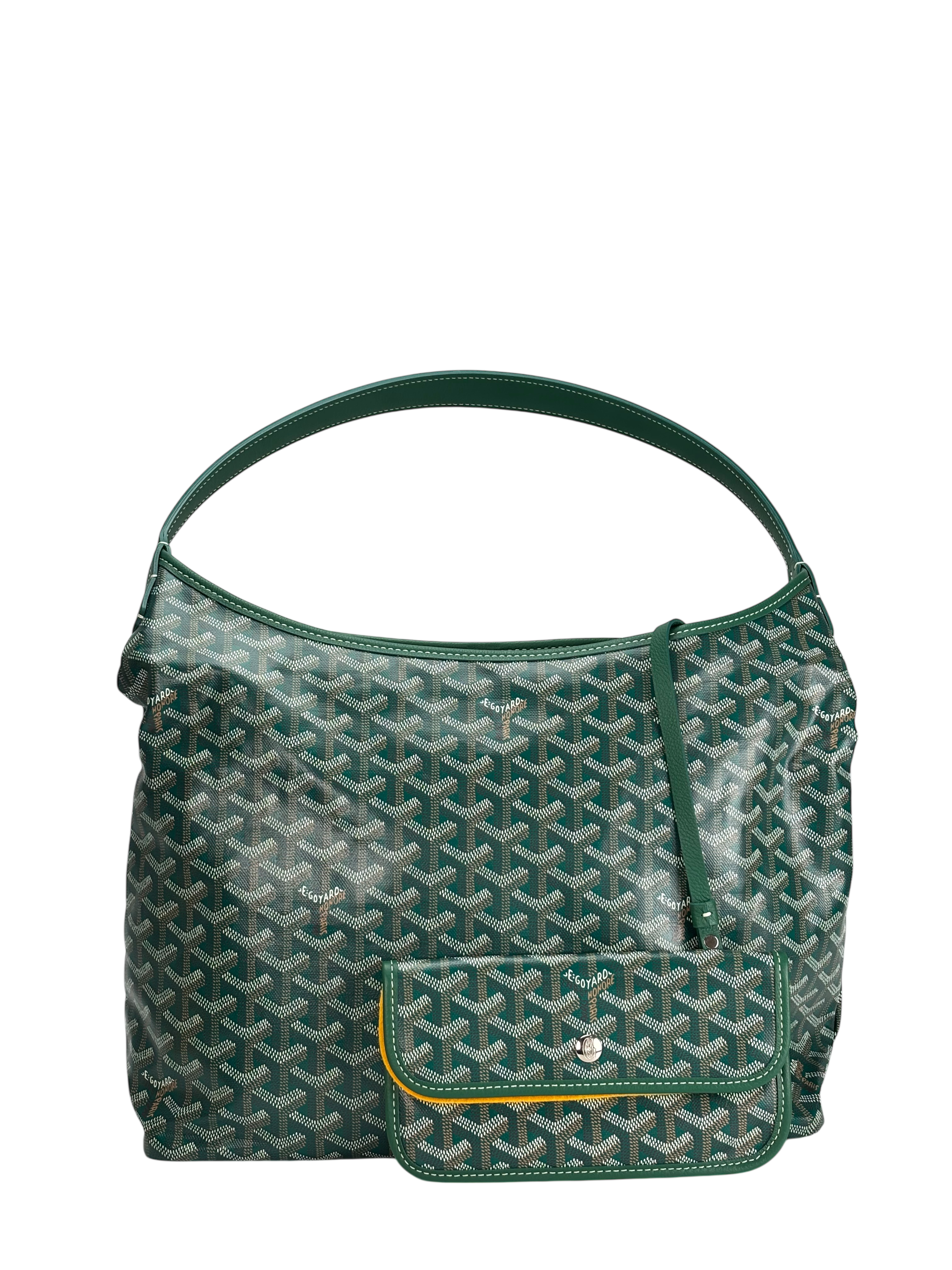 GOYARD - Boheme Hobo Green Shoulder Bag