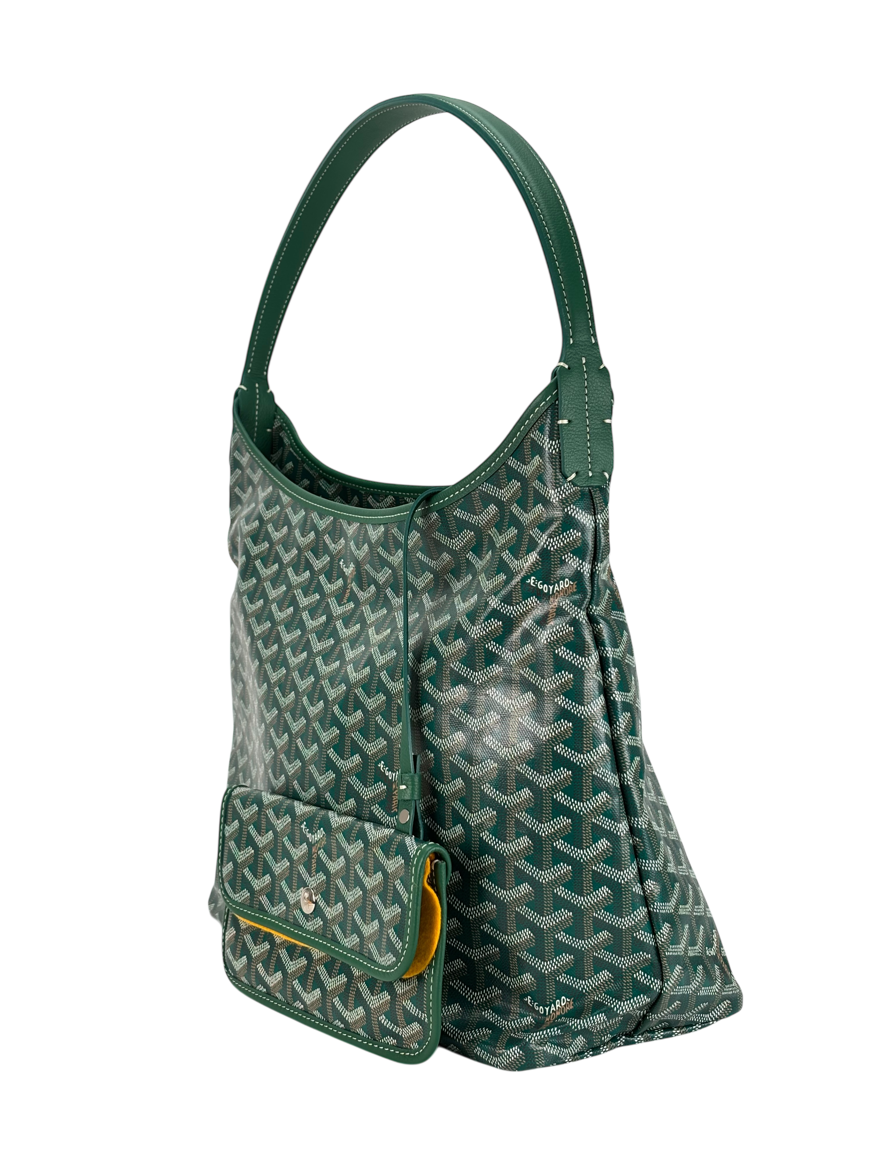 GOYARD - Boheme Hobo Green Shoulder Bag